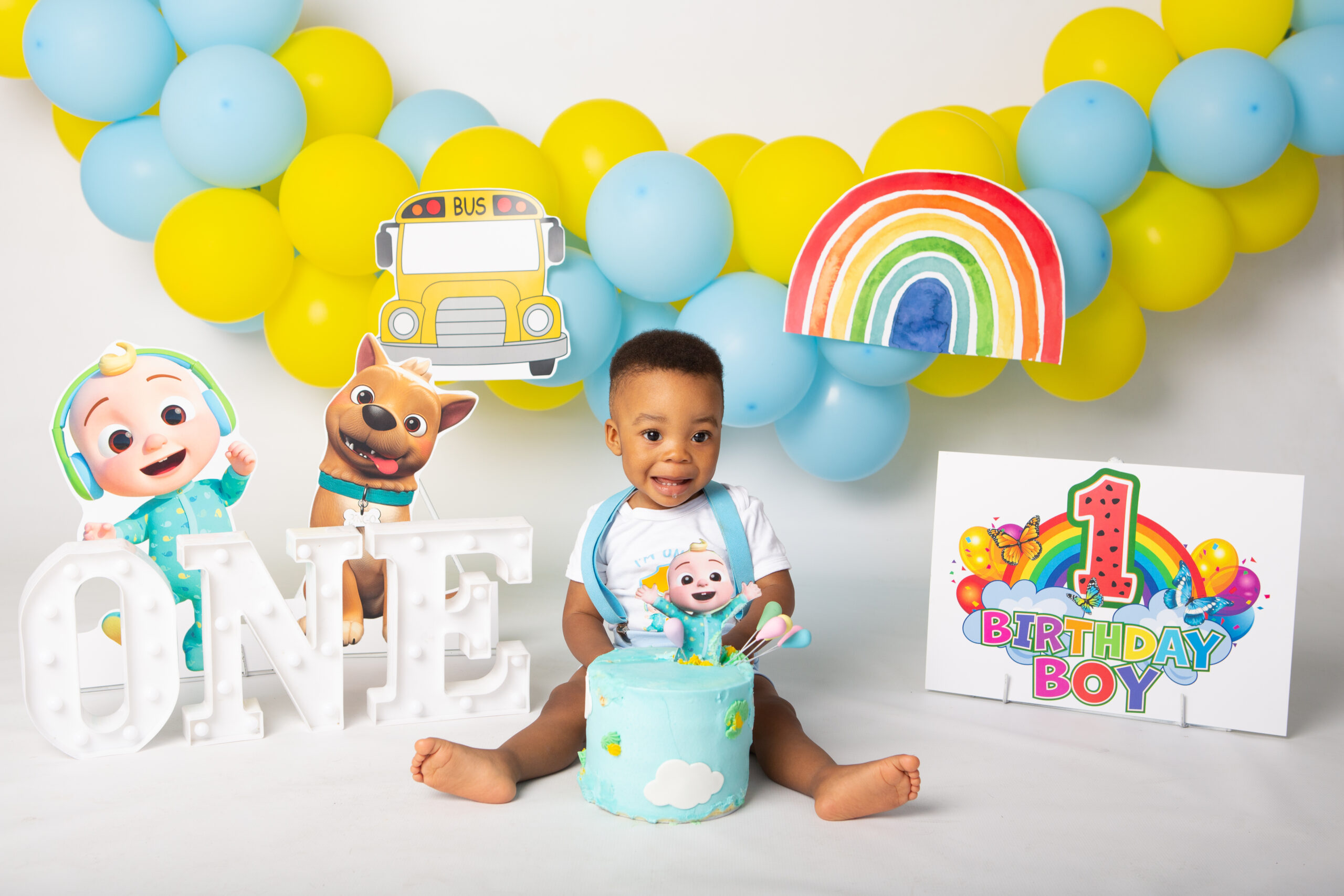 Celebrate Life's Moments with the Best Birthday Photoshoot, Splash Tub Photography, and Cake Smash Studio in Midrand at Light Affair Photography